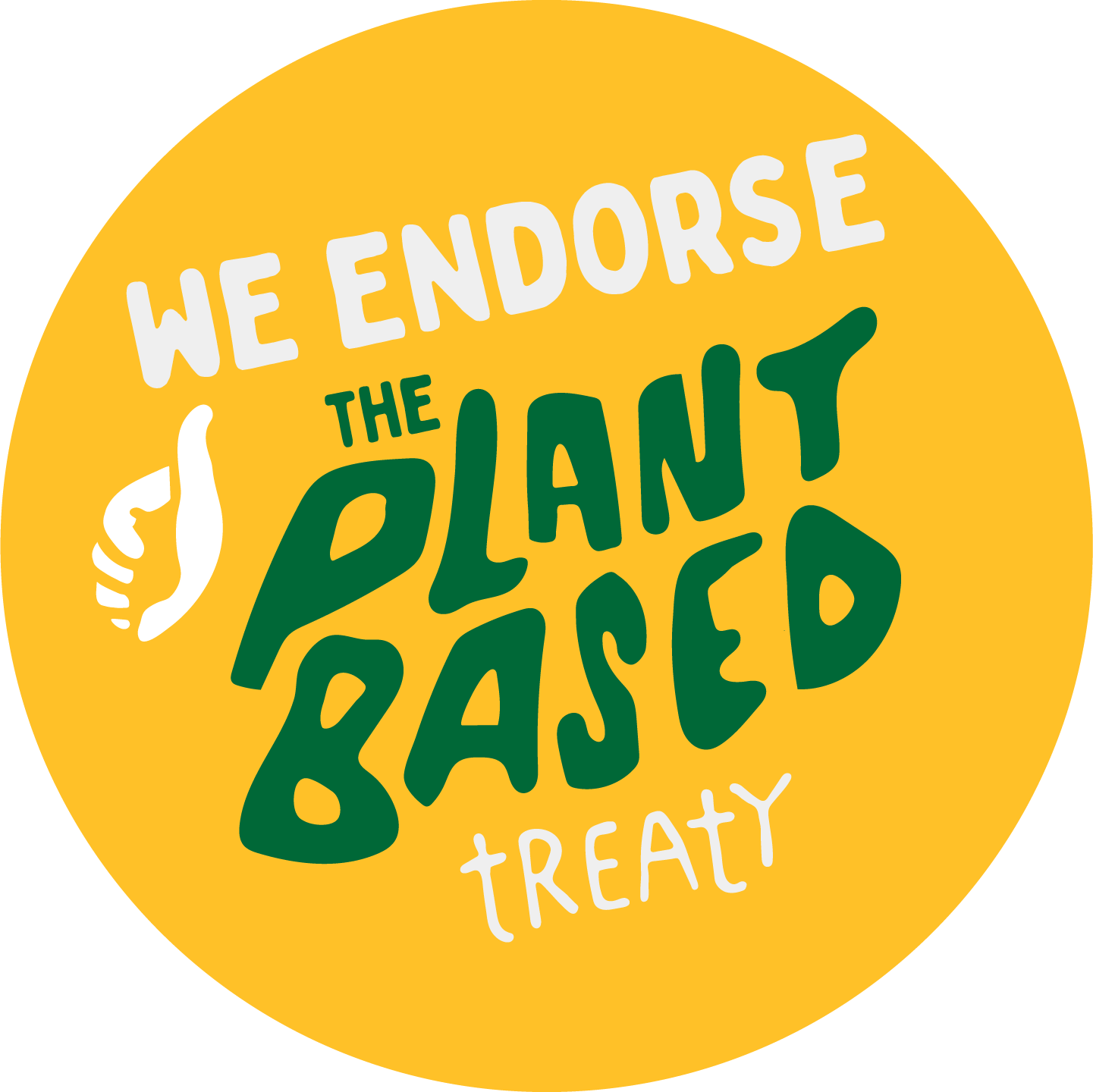 We endorse the Plant Based Treaty